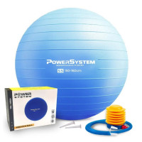 Мяч для фитнеса (фитбол) Power System PS-4011 Ø55 cm PRO Gymball Blue (PS-4011_55cm_Blue)