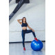 М'яч для фітнесу (фітбол) Power System PS-4011 Ø55 cm PRO Gymball Blue (PS-4011_55cm_Blue)