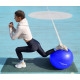 М'яч для фітнесу (фітбол) Power System PS-4012 Ø65 cm PRO Gymball Blue (PS-4012_65cm_Blue)