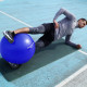 М'яч для фітнесу (фітбол) Power System PS-4012 Ø65 cm PRO Gymball Blue (PS-4012_65cm_Blue)