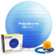 М'яч для фітнесу (фітбол) Power System PS-4012 Ø65 cm PRO Gymball Blue (PS-4012_65cm_Blue)