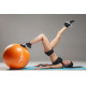 М'яч для фітнесу (фітбол) Power System PS-4012 Ø65 cm PRO Gymball Orange (PS-4012_65cm_Orange)
