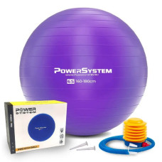 Мяч для фитнеса (фитбол) Power System PS-4012 Ø65 cm PRO Gymball Purple (PS-4012_65cm_Purple)