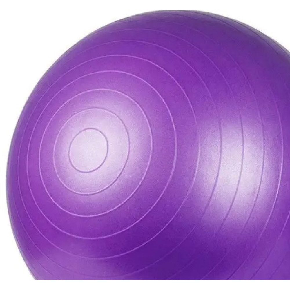 М'яч для фітнесу (фітбол) Power System PS-4012 Ø65 cm PRO Gymball Purple (PS-4012_65cm_Purple)