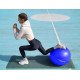 М'яч для фітнесу (фітбол) Power System PS-4013 Ø75 cm PRO Gymball Blue (PS-4013_75cm_Blue)