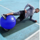 М'яч для фітнесу (фітбол) Power System PS-4013 Ø75 cm PRO Gymball Blue (PS-4013_75cm_Blue)