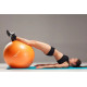 М'яч для фітнесу (фітбол) Power System PS-4013 Ø75 cm PRO Gymball Orange (PS-4013_75cm_Orange)