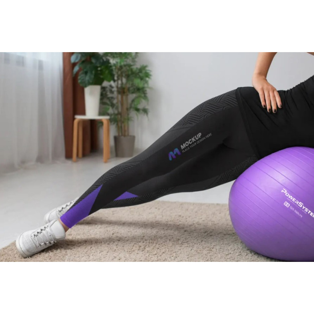 М'яч для фітнесу (фітбол) Power System PS-4013 Ø75 cm PRO Gymball Purple (PS-4013_75cm_Purple)