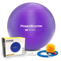 М'яч для фітнесу (фітбол) Power System PS-4013 Ø75 cm PRO Gymball Purple (PS-4013_75cm_Purple)