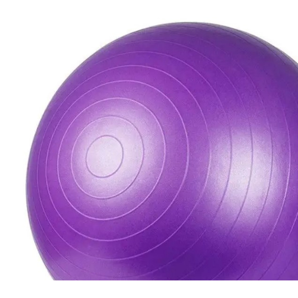 М'яч для фітнесу (фітбол) Power System PS-4013 Ø75 cm PRO Gymball Purple (PS-4013_75cm_Purple)