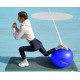 М'яч для фітнесу (фітбол) Power System PS-4018 Ø85 cm PRO Gymball Blue (PS-4018_85cm_Blue)