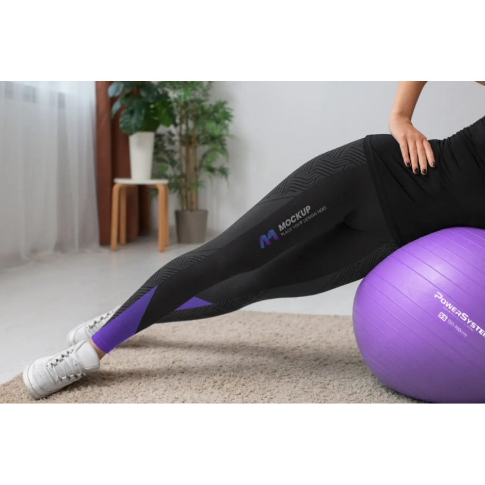 М'яч для фітнесу (фітбол) Power System PS-4018 Ø85 cm PRO Gymball Purple (PS-4018_85cm_Purple)