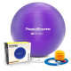 М'яч для фітнесу (фітбол) Power System PS-4018 Ø85 cm PRO Gymball Purple (PS-4018_85cm_Purple)