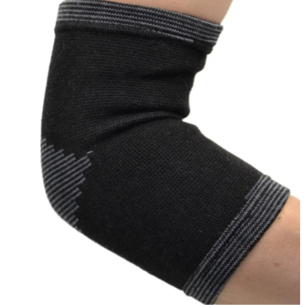 Налокотники Power System PS-6001 Elbow Support Black/Grey (пара) XL (PS-6001_XL_Black)
