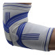 Налокітник Power System PS-6007 Elbow Support Pro White/Blue (1 шт) S/M (PS-6007_S/M_White-Blue)
