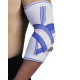 Налокітник Power System PS-6007 Elbow Support Pro White/Blue (1 шт) S/M (PS-6007_S/M_White-Blue)