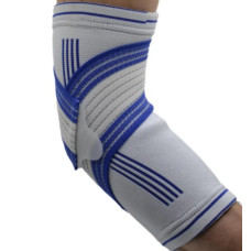 Налокотник Power System PS-6007 Elbow Support Pro White/Blue (1 шт) L/XL (PS-6007_L/XL_White-Blue)
