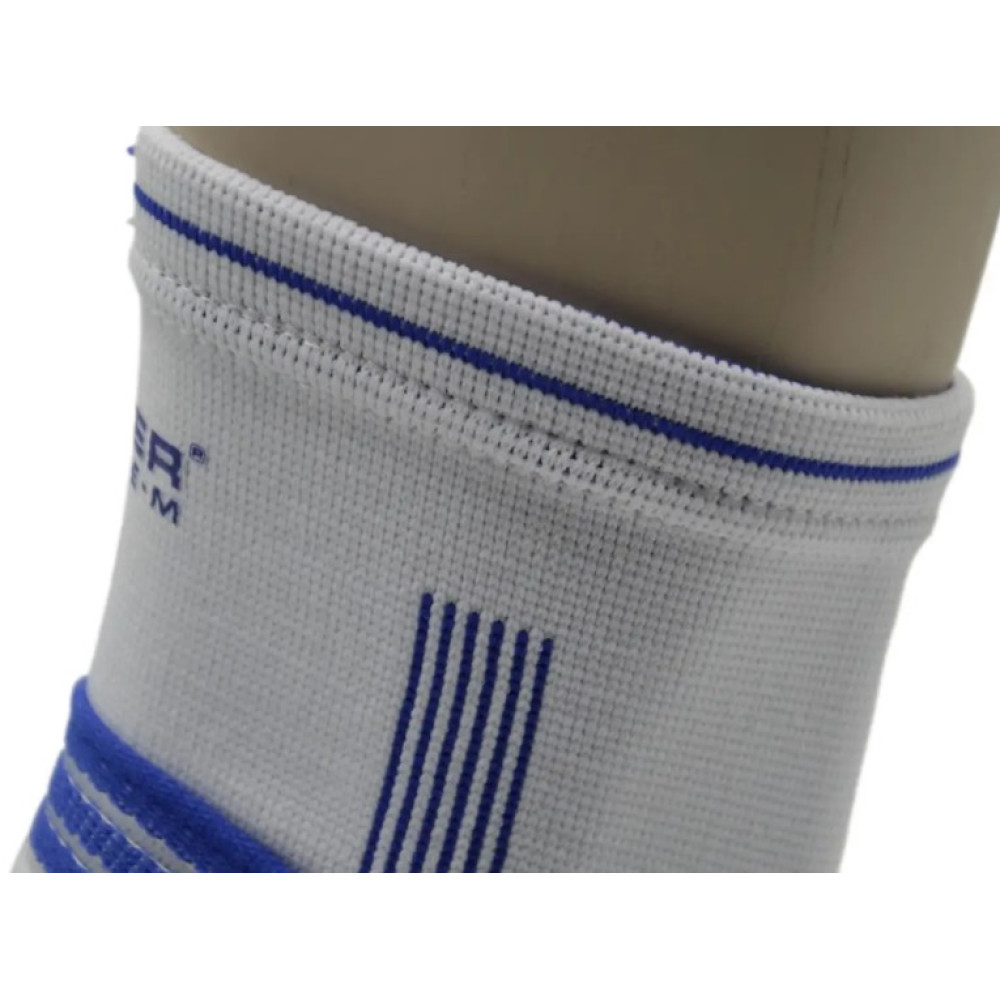 Бандажі на гомілкостоп Power System PS-6009 Ankle Support Pro Blue/White S/M (1 шт) (PS-6009_S/M_White-Blue)