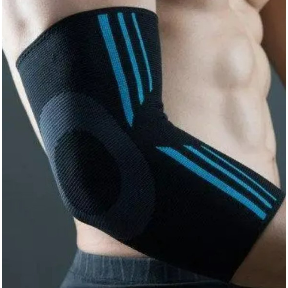 Налокотники Power System PS-6020 Elbow Support Evo Black/Blue (пара) M (PS-6020_M_Black-Blue)