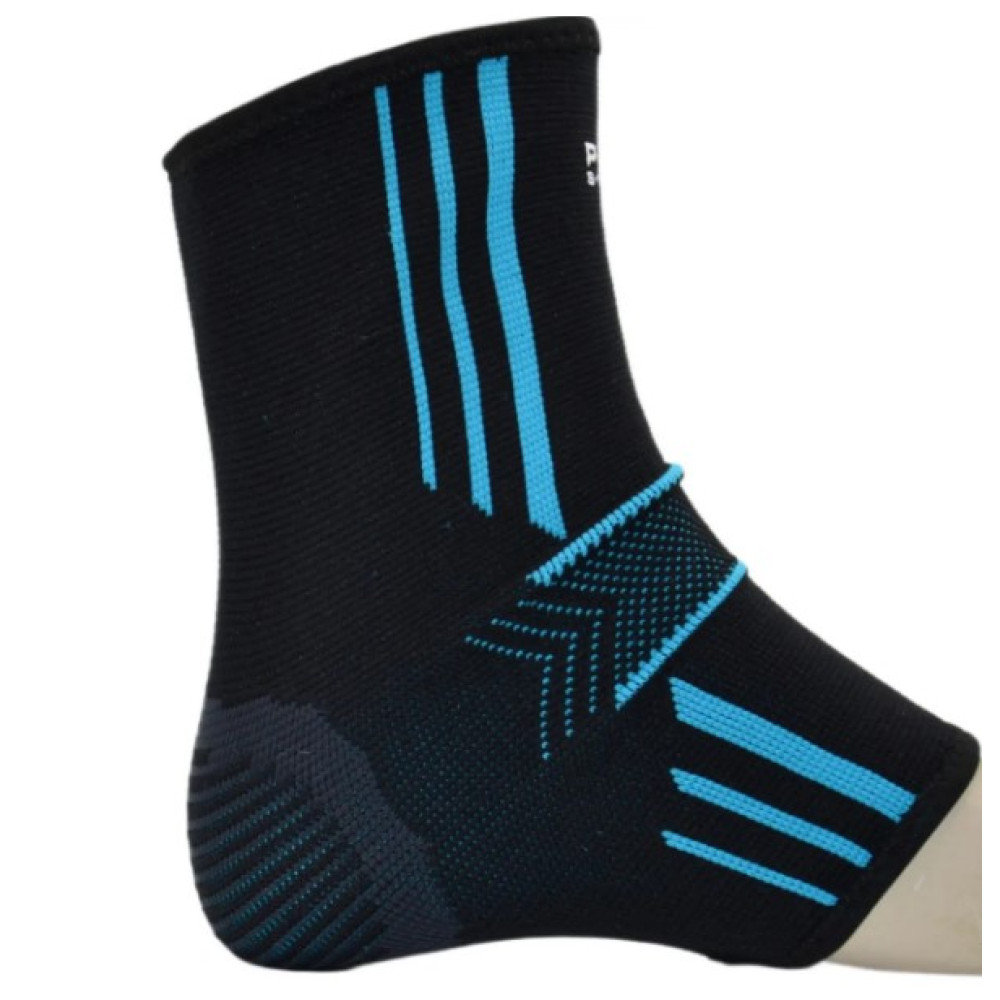 Бандажі на гомілкостоп Power System PS-6022 Ankle Support Evo Black/Blue XL (пара) (PS_6022_XL_Black/Blue)
