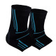 Бандажі на гомілкостоп Power System PS-6022 Ankle Support Evo Black/Blue XL (пара) (PS_6022_XL_Black/Blue)