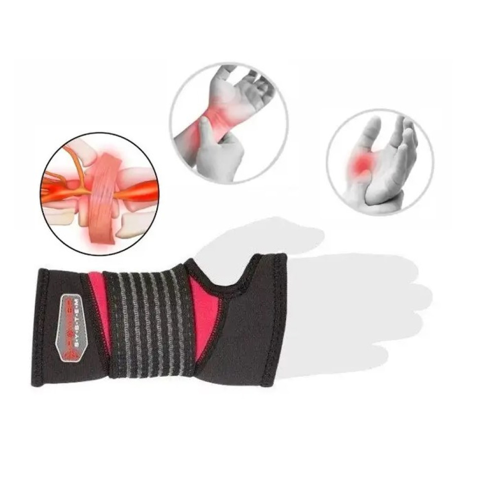 Бандаж на зап'ястя Power System PS-6010 NEO Wrist Support Black L/XL (1 шт) (6010BK-5)