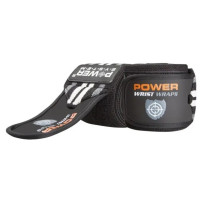 Бинты для запястий (кистевые бинты) Power System PS-3500 Wrist Wraps Grey/Black (пара) (PS-3500_Grey-Black)