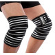 Бинти на коліна Power System PS-3700 Knee Wraps Grey/Black (пара) (PS-3700_Grey-Black)
