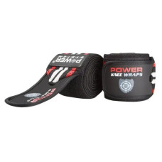Бинты на колени Power System PS-3700 Knee Wraps Red/Black (пара) (PS-3700_Red-Black)