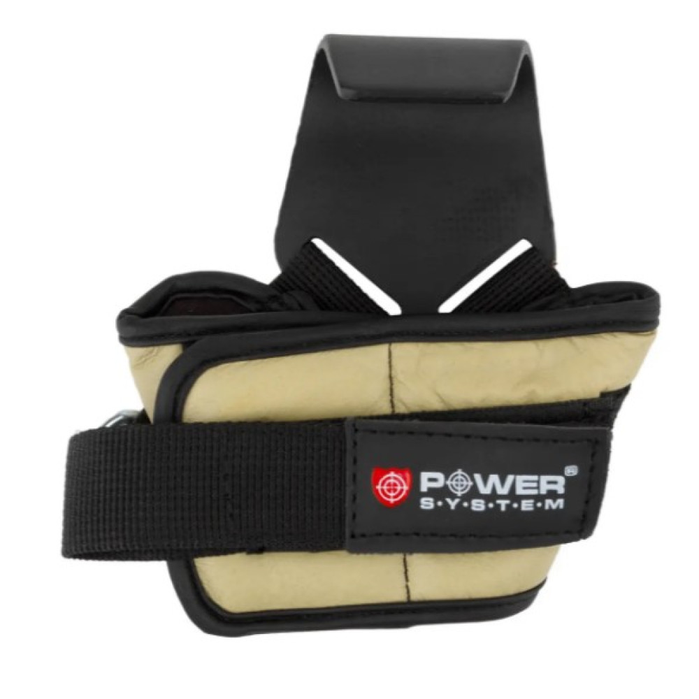 Гаки для тяги на зап'ястя Power System PS-3300 Hooks Natural L (PS-3300_L_Natural)