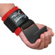 Гаки для тяги на зап'ястя Power System PS-3310 Hardcore Hooks Black/Red (PS-3310_Black-Red)