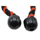Канат для трицепса з подвійним хватом Power System PS-4041 Triceps Rope Black/Red (PS-4041_Black)