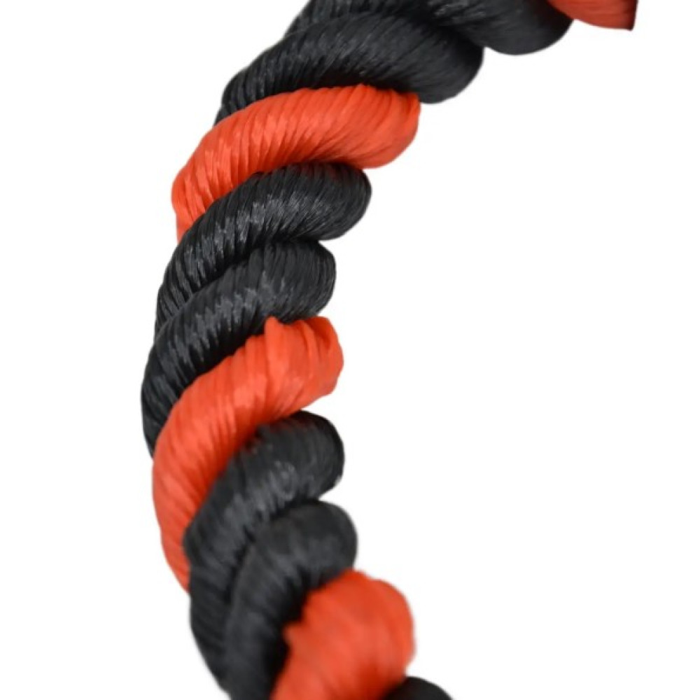 Канат для трицепса з подвійним хватом Power System PS-4041 Triceps Rope Black/Red (PS-4041_Black)