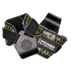Крюки для тяги на запястье Power System PS-3360 Hooks V2 Black/Yellow L (PS_3360_Black/Yellow L)