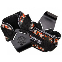 Гаки для тяги на зап'ястя Power System PS-3370 Hooks Camo Black/Red L (PS_3370_Black/Red L)