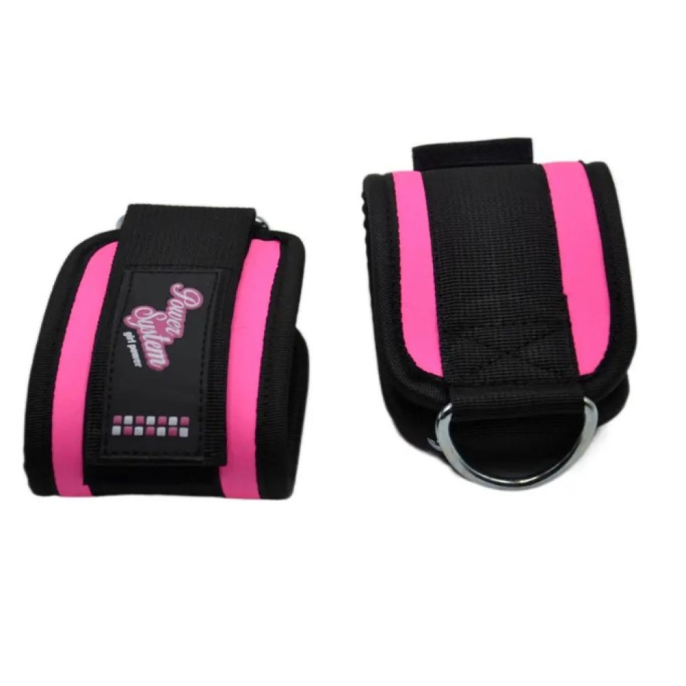 Манжети на щиколотку Power System PS-3450 Ankle Strap Gym Babe Pink (PS_3450_Pink)