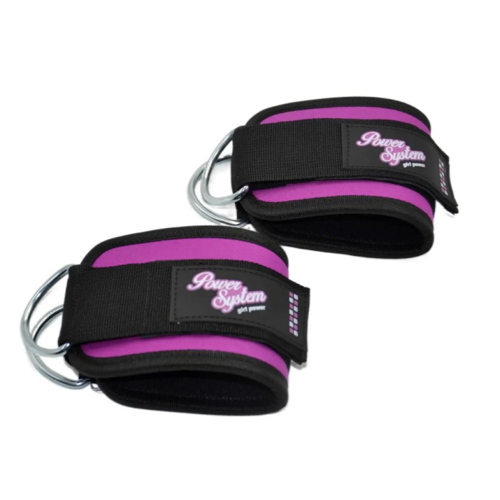 Манжети на щиколотку Power System PS-3450 Ankle Strap Gym Babe Purple (PS_3450_Purple)