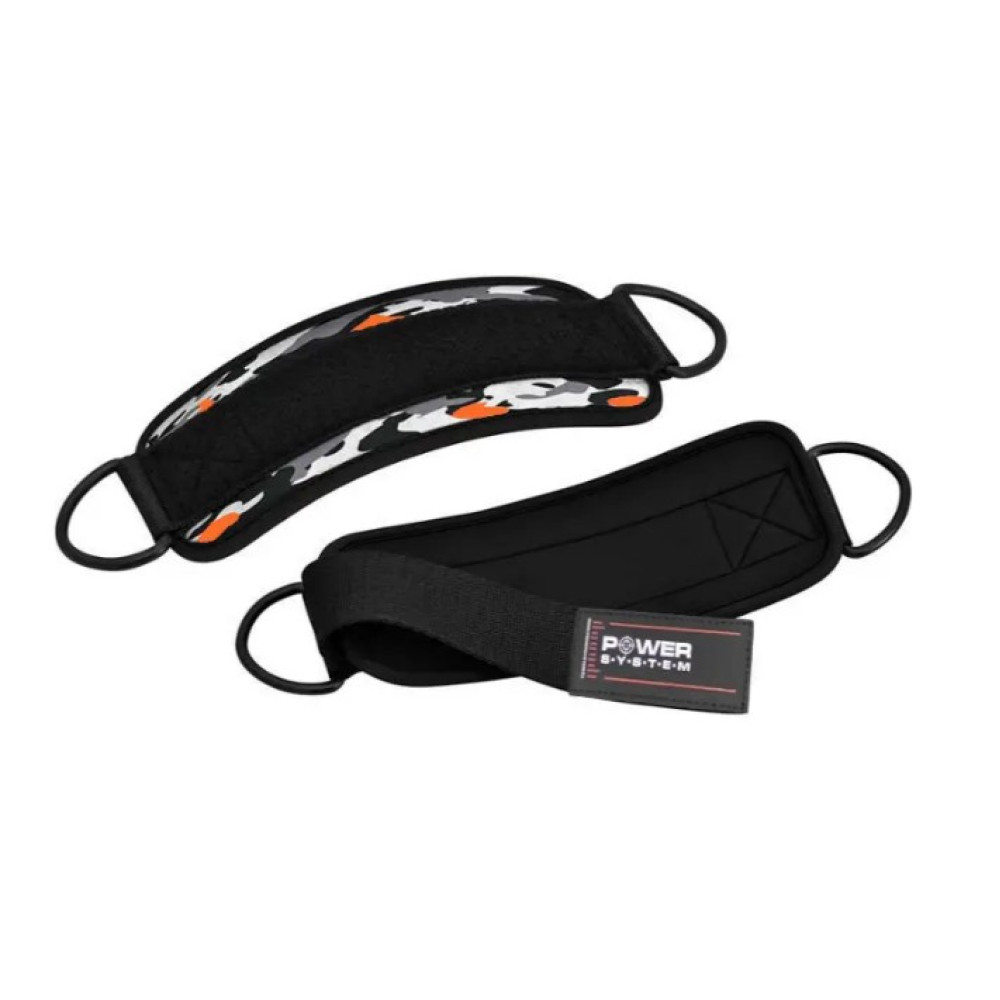Манжети на щиколотку Power System PS-3470 Ankle Strap Camo Grey/Black (PS_3470_Grey/Black)