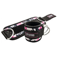 Манжети на щиколотку Power System PS-3470 Ankle Strap Camo Pink/Black (PS_3470_Pink/Black)