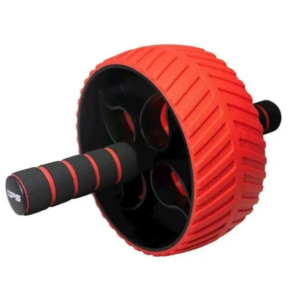 Колесо для преса Power System PS-4107 Full Grip AB Red + килимок Red/Black (4107RD-0)