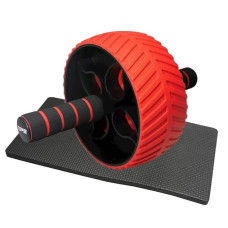 Колесо для пресса Power System PS-4107 Full Grip AB Red + коврик Red/Black (4107RD-0)
