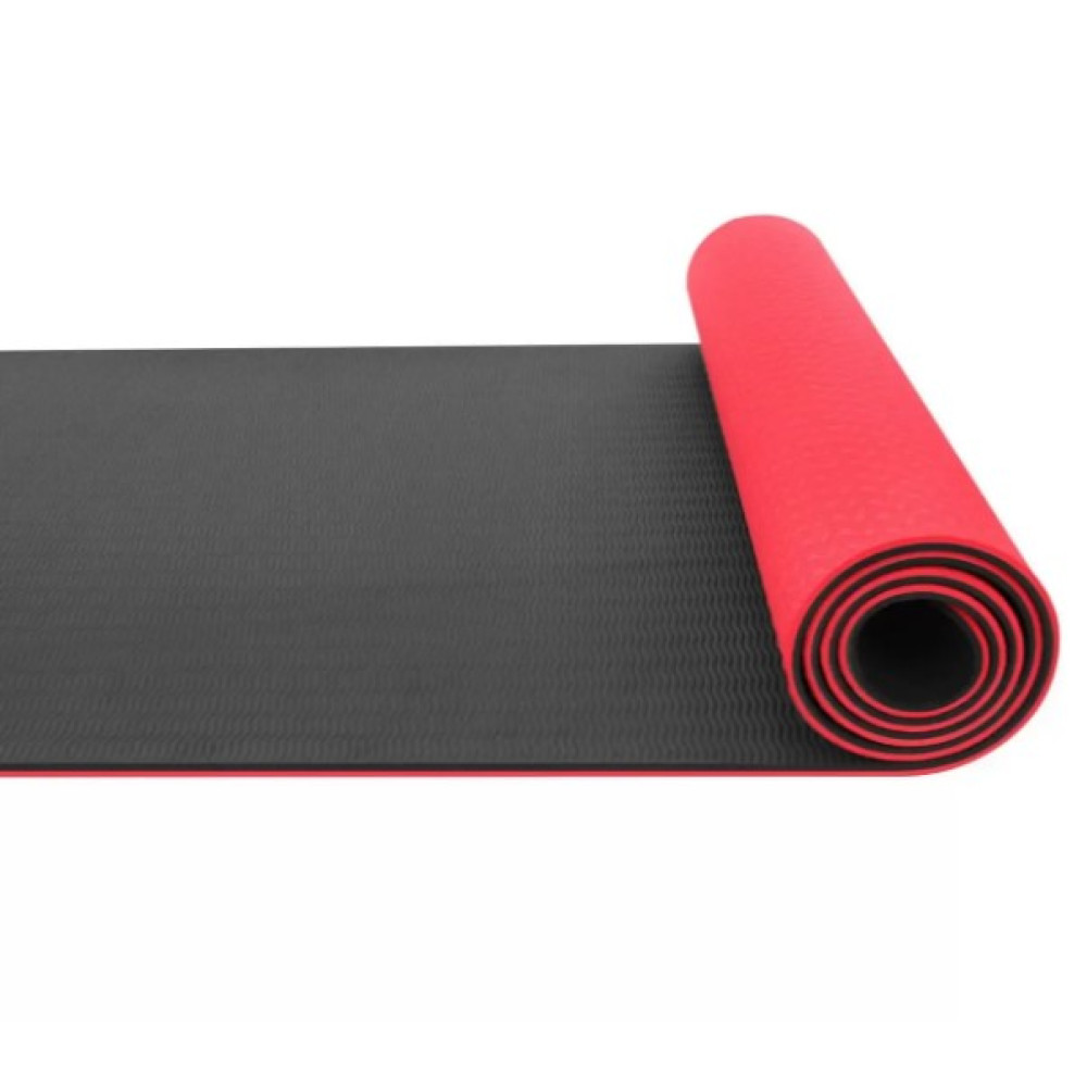 Килимок для йоги та фітнесу Power System PS-4060 TPE Yoga Mat Premium Red (183х61х0.6) (4060RD-0)