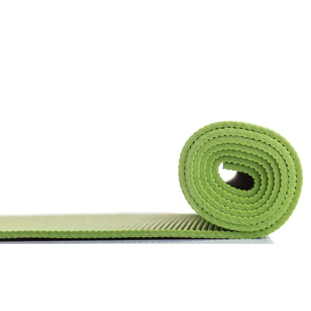 Килимок для йоги та фітнесу Power System PS-4014 PVC Fitness-Yoga Mat Green (173x61x0.6) (PS-4014_Green)