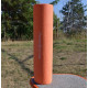 Килимок для йоги та фітнесу Power System PS-4014 PVC Fitness-Yoga Mat Orange (173x61x0.6) (PS-4014_Orange)