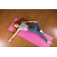 Килимок для йоги та фітнесу Power System PS-4014 PVC Fitness Yoga Mat Pink (173x61x0.6) (PS-4014_Pink)