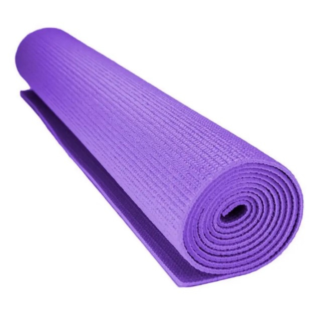 Килимок для йоги та фітнесу Power System PS-4014 PVC Fitness-Yoga Mat Purple (173x61x0.6) (PS-4014_Purple)