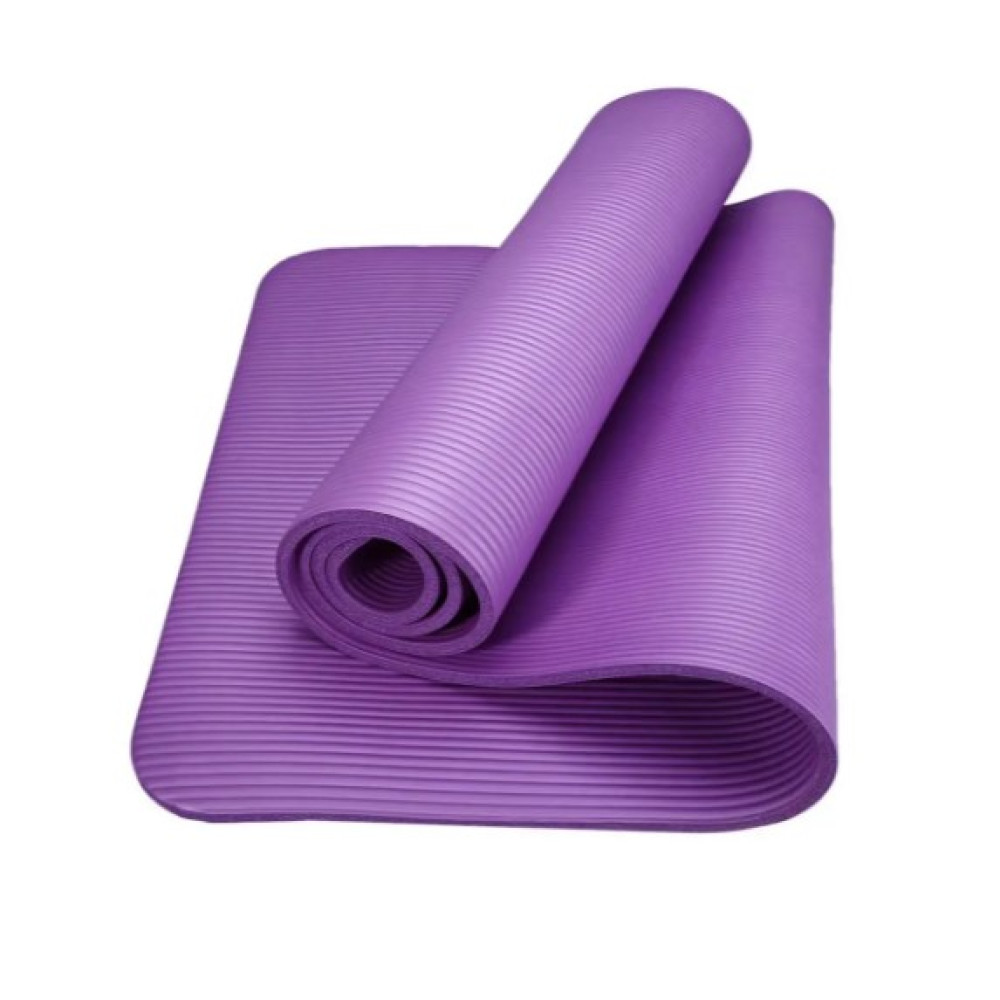 Килимок для йоги та фітнесу Power System PS-4017 NBR Fitness Yoga Mat Plus Purple (180х61х1) (PS-4017_Purple)
