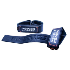 Лямки для тяги кожаные Power System PS-3320 Leather Straps Black (3320BK-0)
