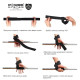Лямки для тяги Power System PS-3401 Lifting Straps Duplex Black/Red (3401RD-0)
