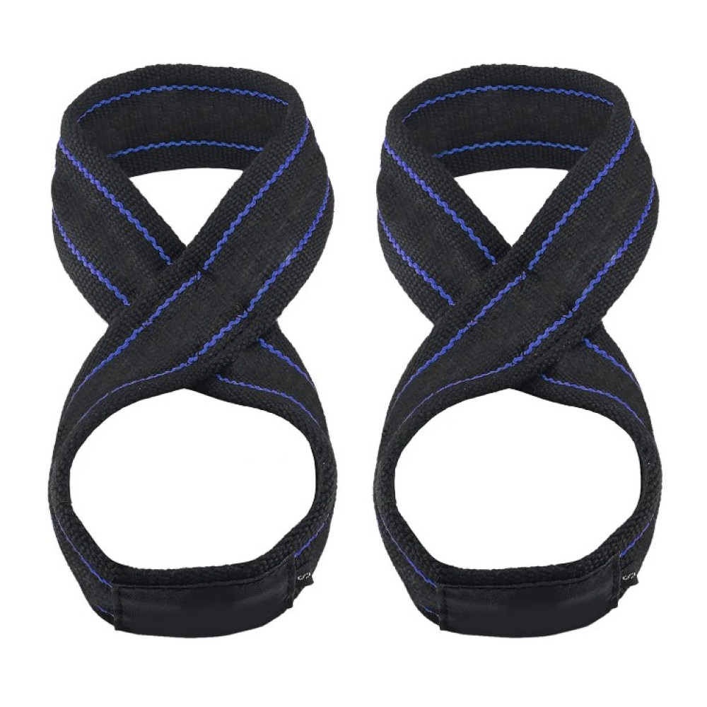 Лямки для тяги (вісмірка) Power System PS-3405 Figure 8 Black/Blue S/M (3405BU-3)